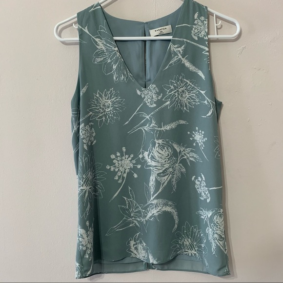 Aritzia Babaton Blue Maddox Blouse | XXS - Picture 5 of 9